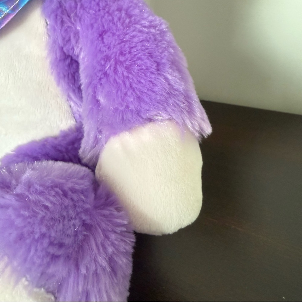 NWT Great Wolf Lodge Snowboard Sports Purple Plush Teddy Bear Winter Youth Girl - Picture 6 of 10